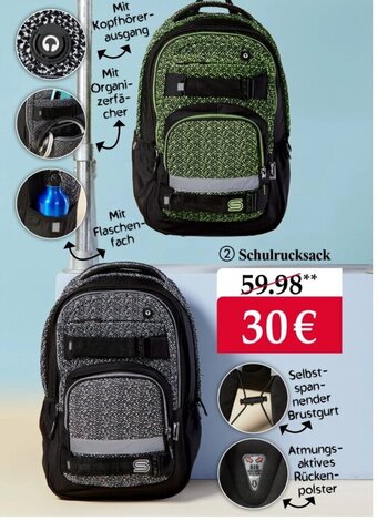 Woolworth Schulrucksack Angebot