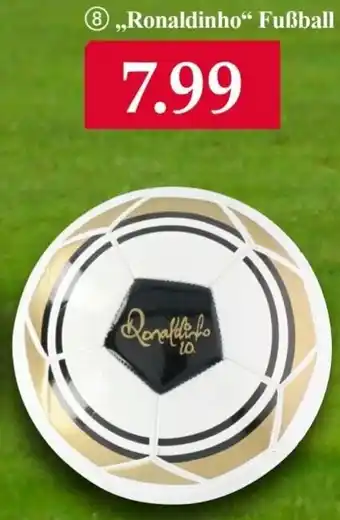 Woolworth Ronaldinho Fußball Angebot