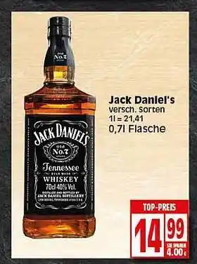 Elli Markt Jack Daniel's Angebot