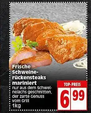 Elli Markt Frische Schweinerückensteaks Angebot