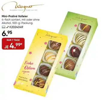 Galeria Wagner Mini Praliné Volleier 100g Packung Angebot