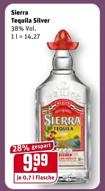 REWE Kaufpark Sierra Tequila Silver 1 L Angebot