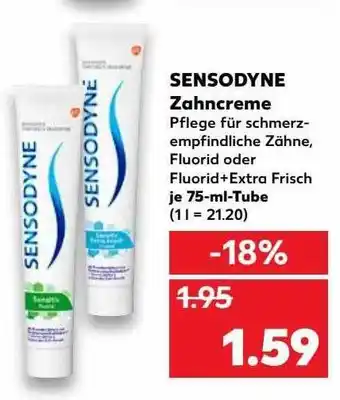 Kaufland Zensodyne Zahncreme Angebot