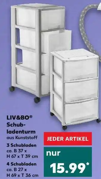 Kaufland Liv^=&bo Schubladenturm Angebot