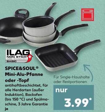 Kaufland Ilag Spice&soul Mini Alu-pfanne Oder Topf Angebot