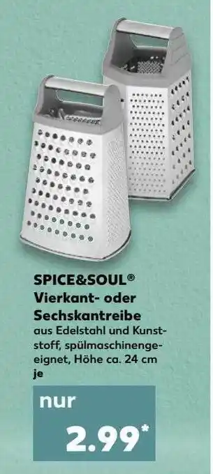 Kaufland Spice&soul Vierkant Oder Sechskantreibe Angebot