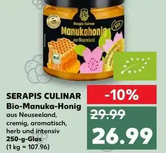 Kaufland Serapis Culinar Bio-manuka-honig Angebot