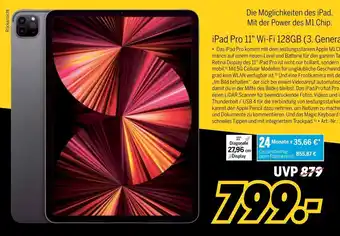 MEDIMAX iPad Pro 11" WiFi 128GB (3. Generation) Angebot