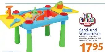 Action Mini Matters Sand und Wassertisch Angebot