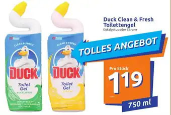 Action Duck Clean & Fresh Toilettengel 750 ml Angebot