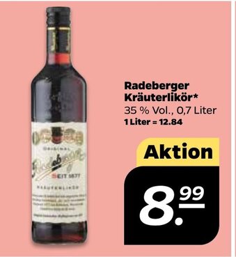 NETTO Radeberger Kräuterlikör 0,7 L Angebot