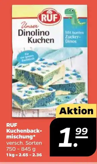 NETTO RUF Kuchenbackmischung 750-845 g Angebot