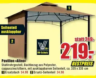 B1 Discount Baumarkt Pavillon Alina Angebot