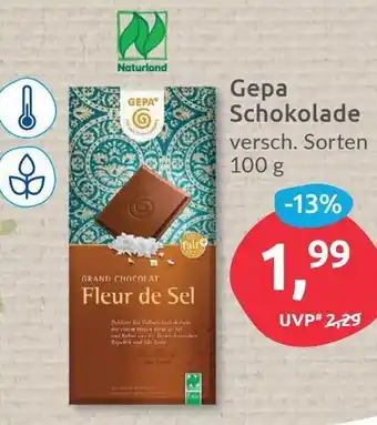 Budni Gepa Schokolade 100g Angebot