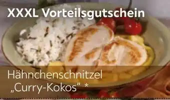 XXXLutz Hähnchenschnitzel Curry-Kokos Angebot