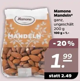 NETTO Mamone Mandeln 200 g Angebot