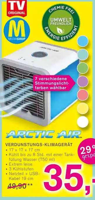 KODi Arctic Air Verdunstungs Klimagerät Angebot