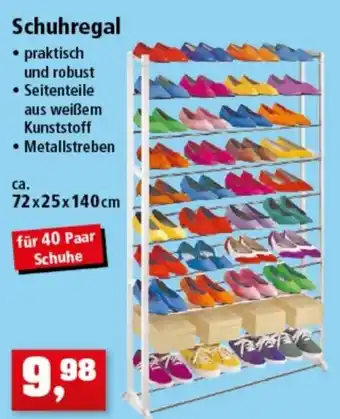 Thomas Philipps Schuhregal ca. 72x25x140 cm Angebot