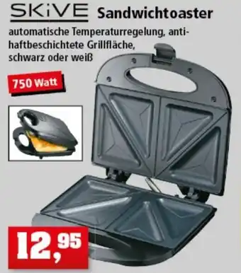 Thomas Philipps Skive Sandwichtoaster 750 Watt Angebot