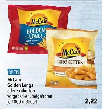 CITTI Markt Tk Mccain Golden Longs Oder Kroketten Angebot