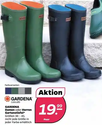 NETTO Gardena Damen oder Herren Gartenstiefel Angebot