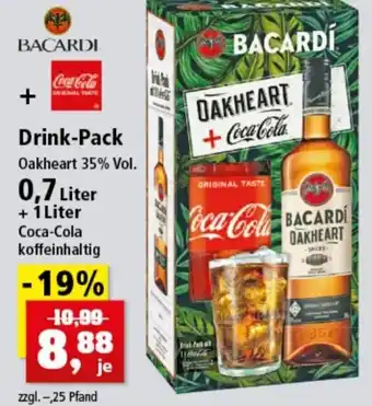 Thomas Philipps Bacardi + Coca Cola Drink Packs 0,7L + 1L Angebot