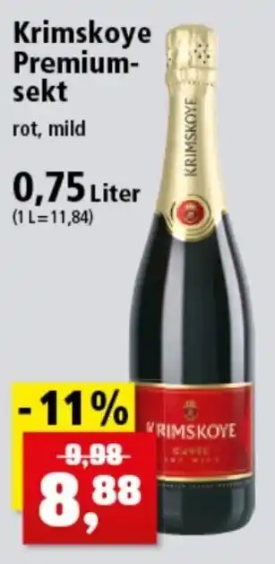 Thomas Philipps Krimskoye Premiumsekt 0,75 Liter Angebot