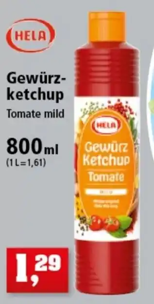 Thomas Philipps Hela Gewürzketchup 800 ml Angebot