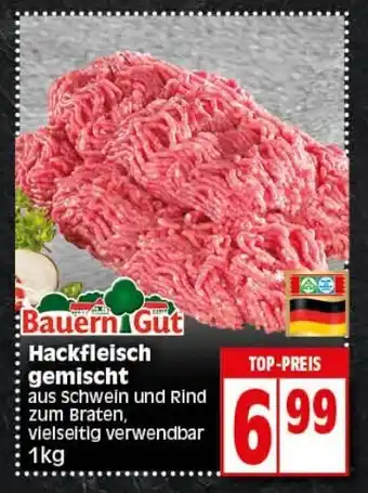 Elli Markt Bauern Gut Hackfleisch gemischt 1kg Angebot