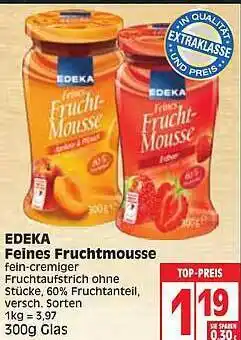 Edeka Edeka Feines Fruchtmousse Angebot