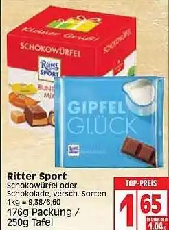 Edeka Ritter Sport Angebot