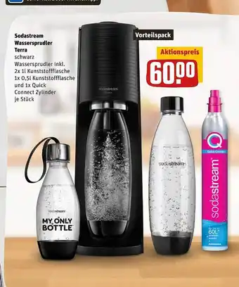 REWE Sodastream Wassersprüdler Terra Angebot