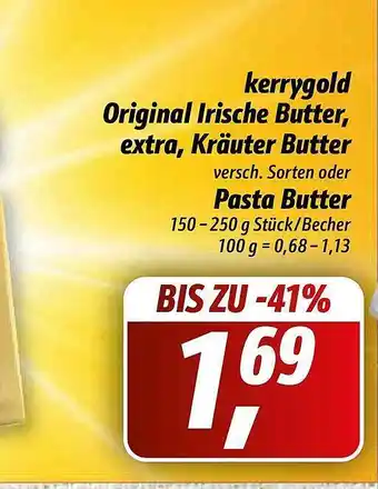 Simmel Kerrygold Original Lrische Butter, Extra, Kräuter Butter Oder Pasta Butter Angebot