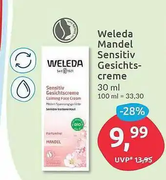 Budni Weleda Mandel Sensitiv Gesichts Creme Angebot