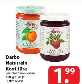 Famila Nord Ost Darbo Naturrein Konfitüre Angebot