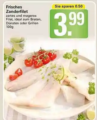 WEZ Frisches Zanderfilet Angebot