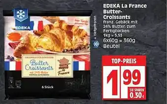 Edeka Edeka La France Butter Croissants Angebot