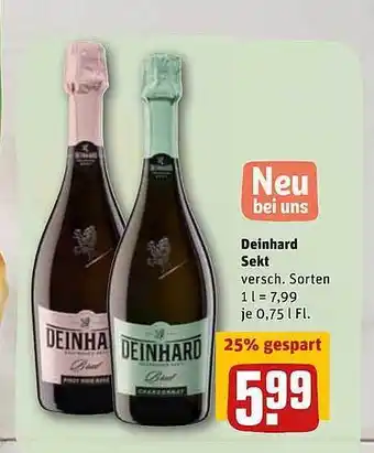 REWE Deinhard Sekt Angebot