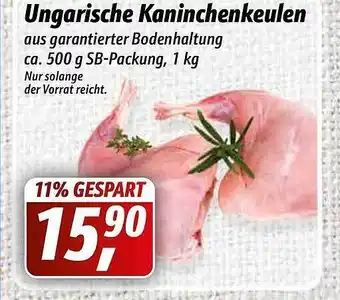 Simmel Ungarische Kaninchenkeulen Angebot