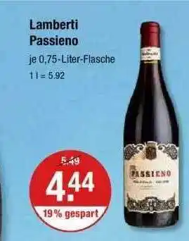 V Markt Lamberti Passieno Angebot