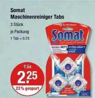 V Markt Somat Maschinenreiniger Tabs Angebot