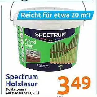 Action Spectrum Holzlasur Angebot