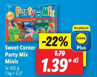 Lidl Sweet Corner Party Mix Minis 425g Angebot