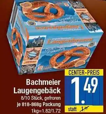 E-Center Bachmeier Laugengebäck Angebot