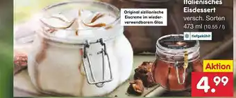 Netto Marken-Discount Italienisches Eisdessert Angebot