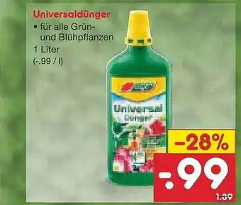 Netto Marken-Discount Universaldünger Angebot