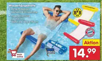 Netto Marken-Discount Wasserhängematte Angebot