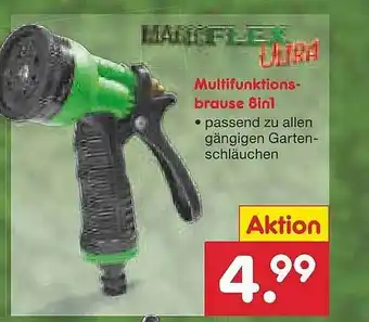 Netto Marken-Discount Multifunktionsbrause 8in1 Angebot