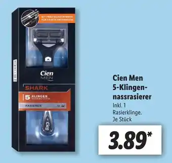 Lidl Cien Men 5-Klingennassrasierer Angebot