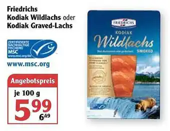 Globus Friedrichs Kodiak Wildlachs Oder Kodiak Graved-lachs Angebot